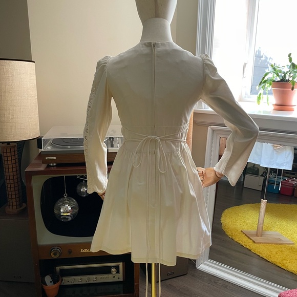 Gunne Sax Mini Dress Size Extra Small / Small - Picture 3 of 6
